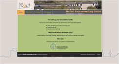 Desktop Screenshot of meffert-hausverwaltung.de